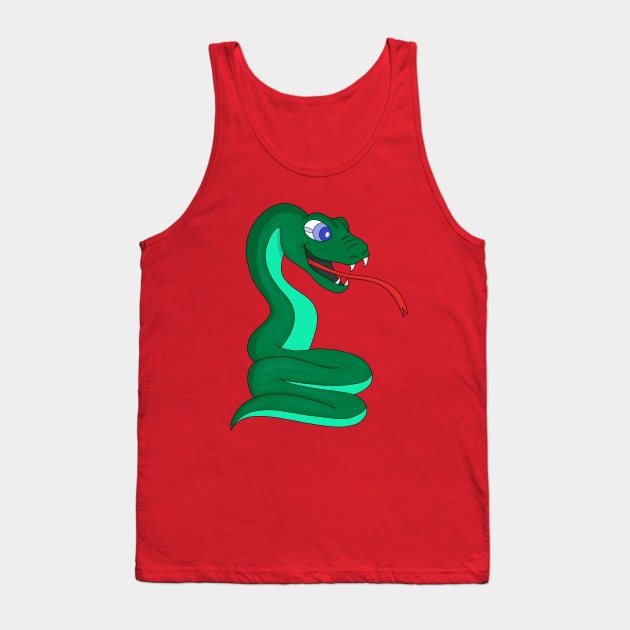 Snake Tank Top by DiegoCarvalho